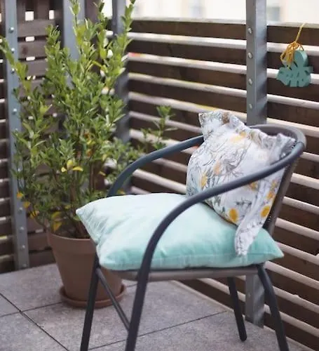 아파트 Beautiful Old Town Arkadenhof 로바우